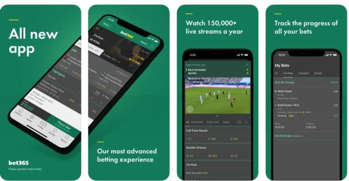 How to use the bet365 app